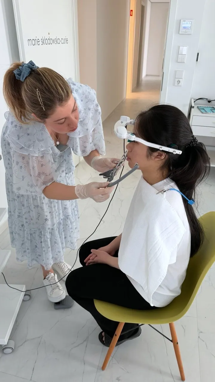 Digital Zebris functional diagnostics in use