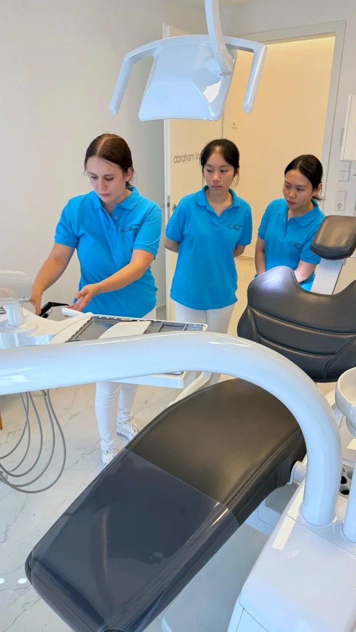 First hands-on steps at the new unit